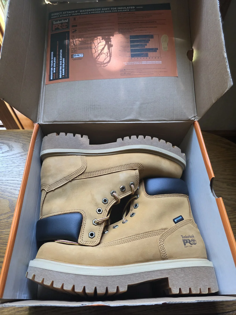 Timberland PRO 24/7 Men's Work Boots - Waterproof, New Sz 9 Wide